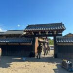 鳥居本撮影所　島原大門工事